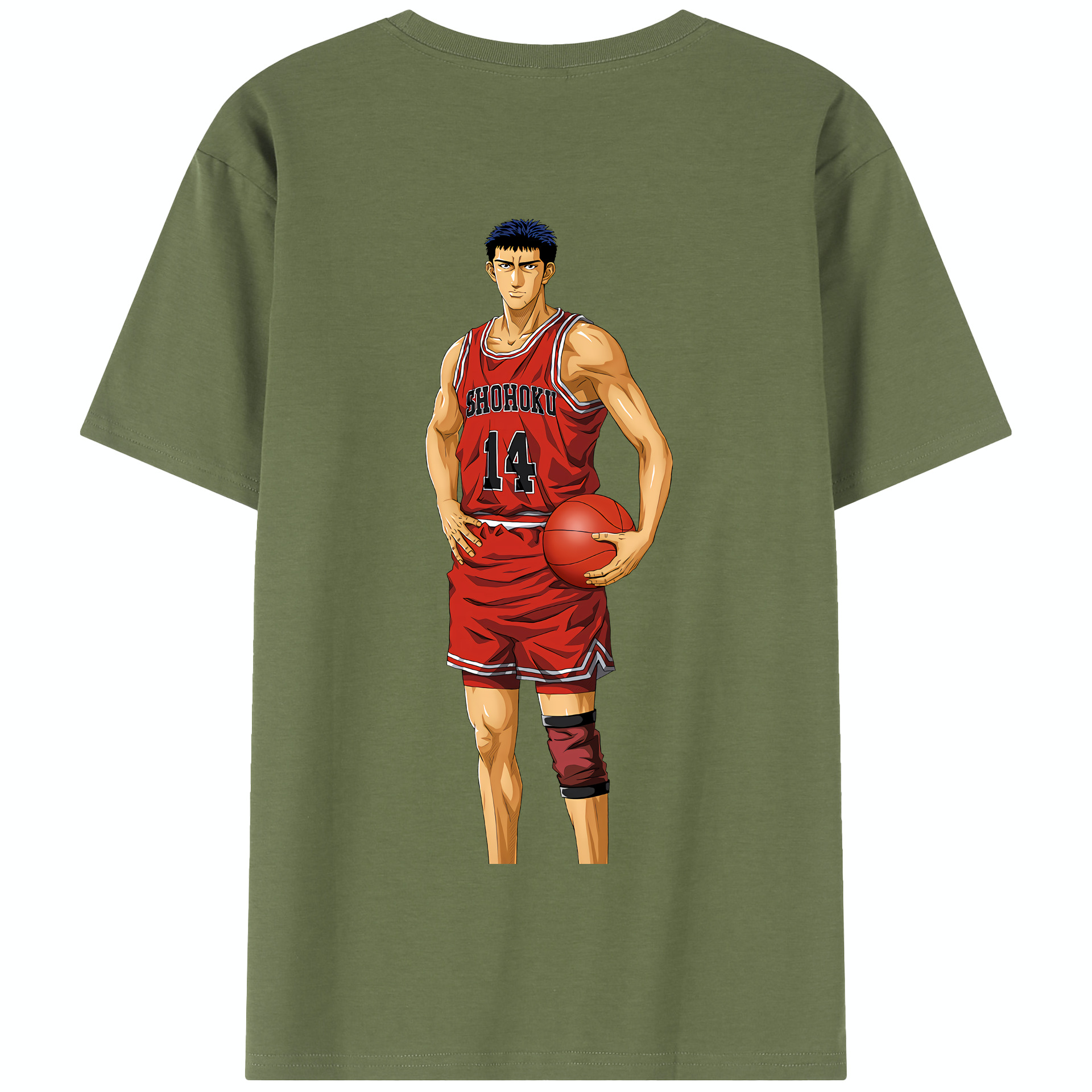 SLAM DUNK／スラムダンク 綿100％半袖Tシャツ（背面プリント）